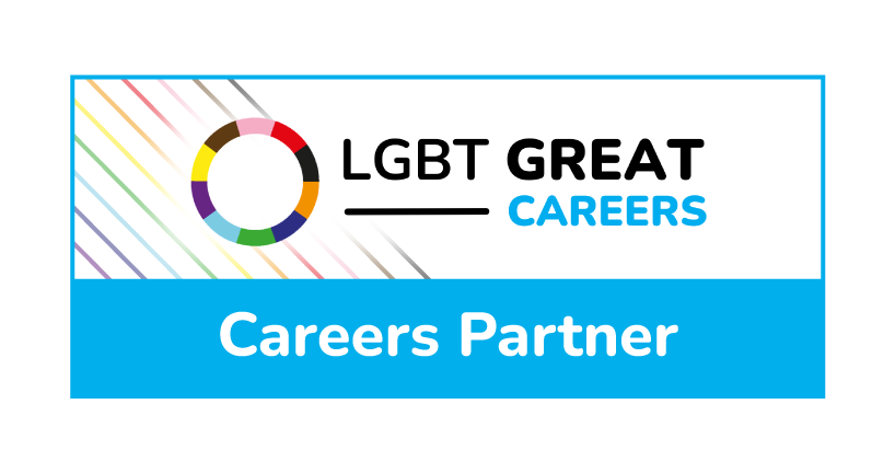 LGBT Great Careers Partner Badge