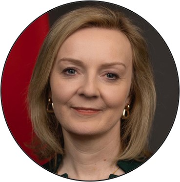 Headshot of Liz Truss 