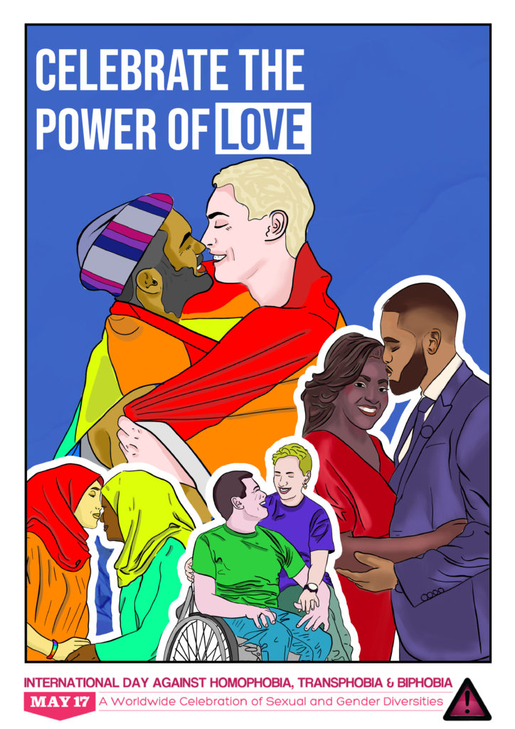 IDAHOBIT 2022 Poster 3- The Power of Love