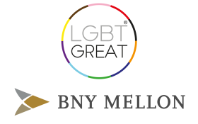 Image showing logos of LGBT Great and BNY Mellon